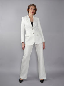 Shimmering Linen Suit. Made to Measure by KetiVani 