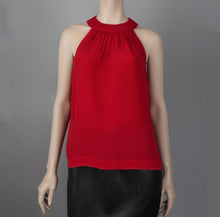 Jewel Neck Halter Top