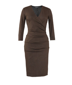 Mock Wrap Knit Dress for women KetiVani Mock Wrap Knit Dress for women KetiVani