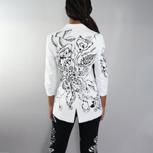 Buy Hand Painted Blazer Dress for women
